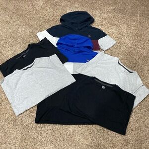 Bundle of 6 boys tees, size L (14-16).